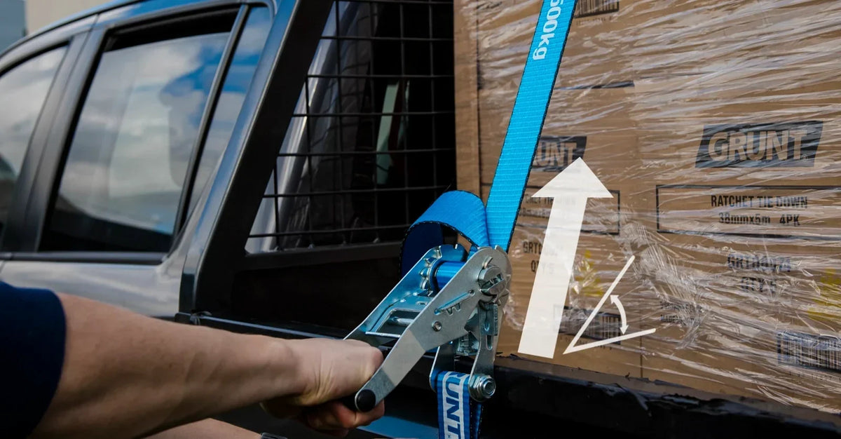 Why Lashing Angle Matters When Using Tie-Downs