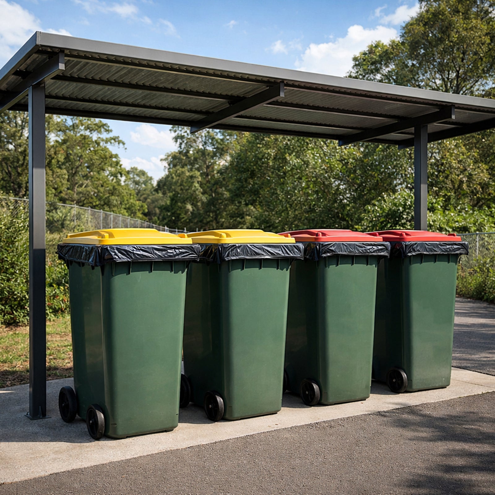 GRUNT 80L Black Small Wheelie Bin Liners 50-Pack – strong bin liners for 80L wheelie bins. Value 50-pack for residential and light commercial waste management. Available at Bunnings AU.