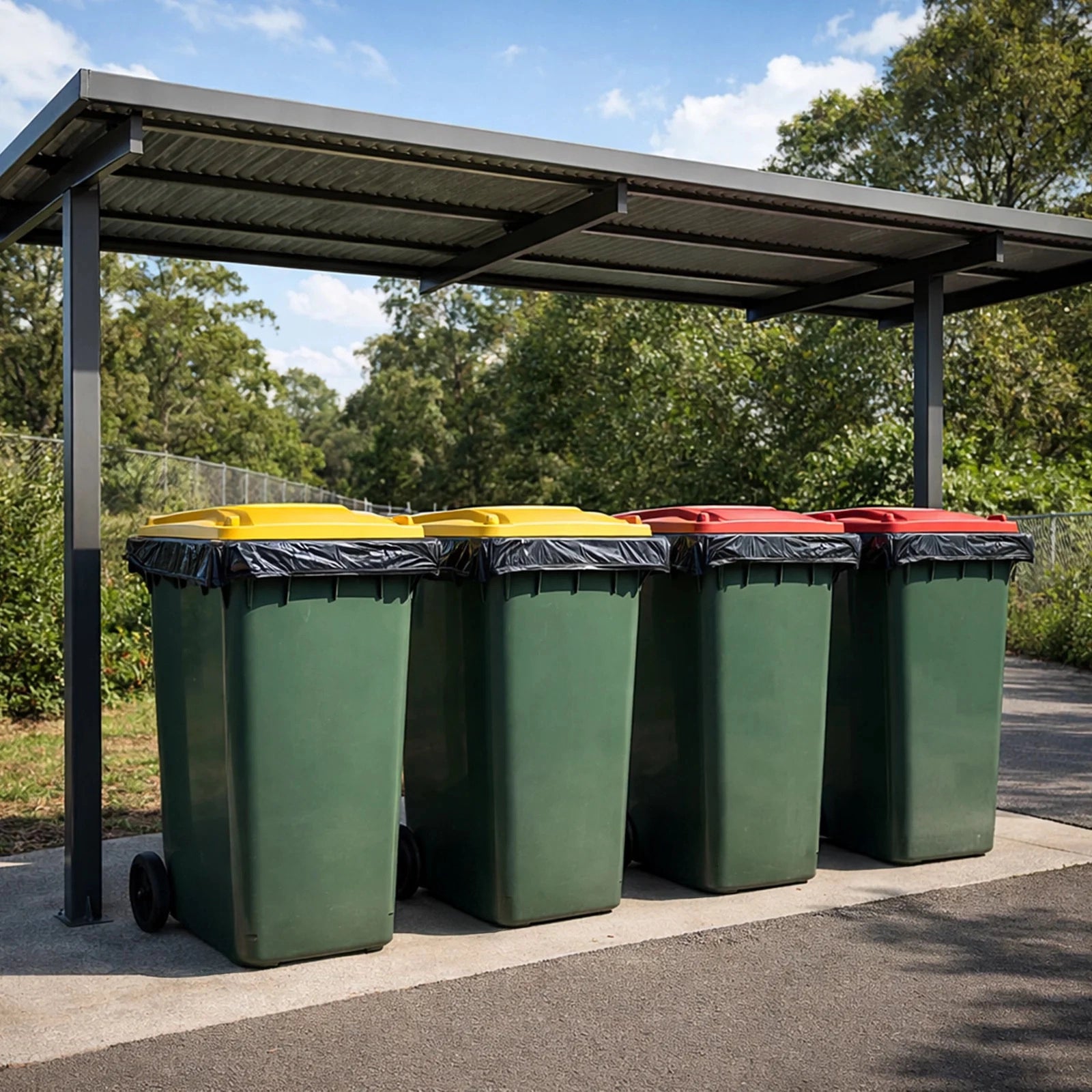Grunt Small 80L Black Wheelie Bin Liners - 50 Pack
