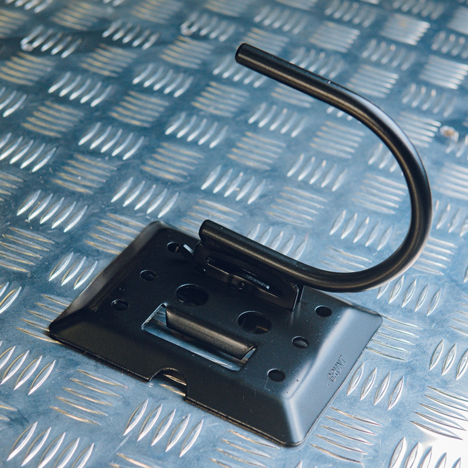 Grunt 140mm x 167mm Black E-Track Fitting U Hook