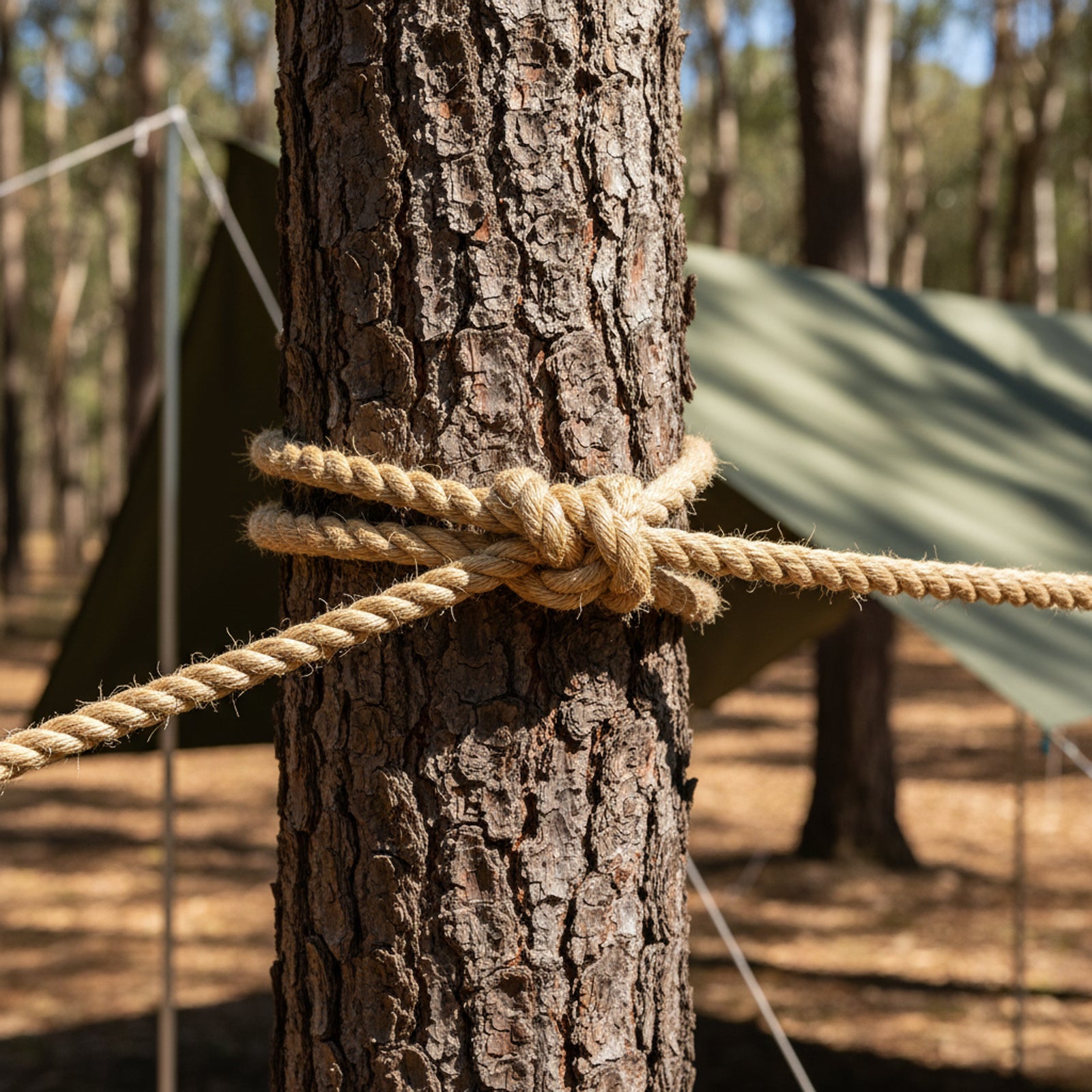 GRUNT 14mm x 10m Natural Sisal Twisted Rope – extra-thick natural sisal rope for large cat trees, nautical decor, heavy-duty craft, and rustic garden projects. 100% natural biodegradable fibre. Available at Bunnings AU and NZ.