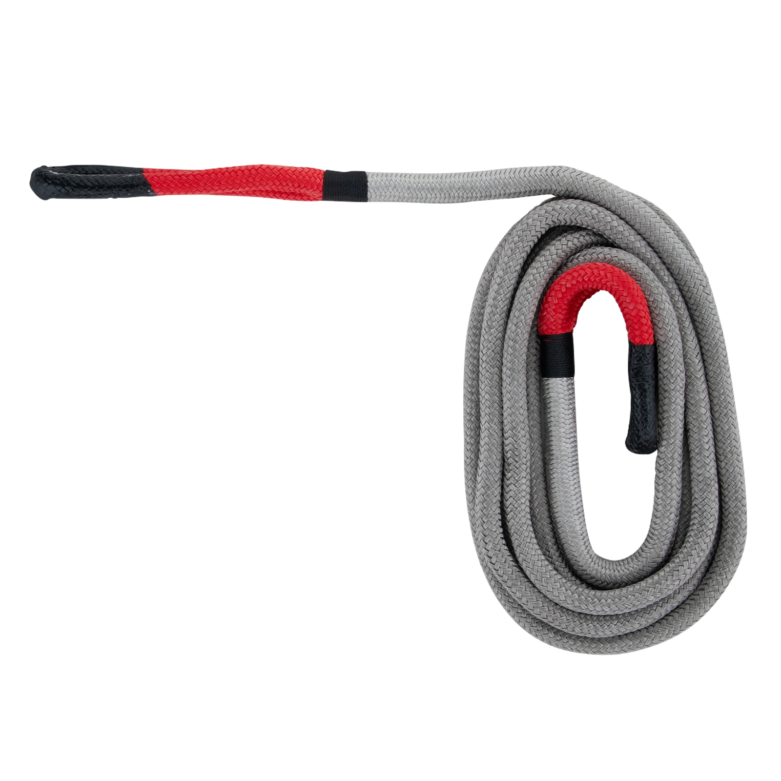 GRUNT 19mm x 6m Cream Kinetic Nylon Recovery Rope – 8000kg kinetic energy rope for 4WD off-road vehicle recovery. Stretch-absorbing nylon construction for safe, effective extraction from mud and sand. Available at Bunnings AU and NZ.