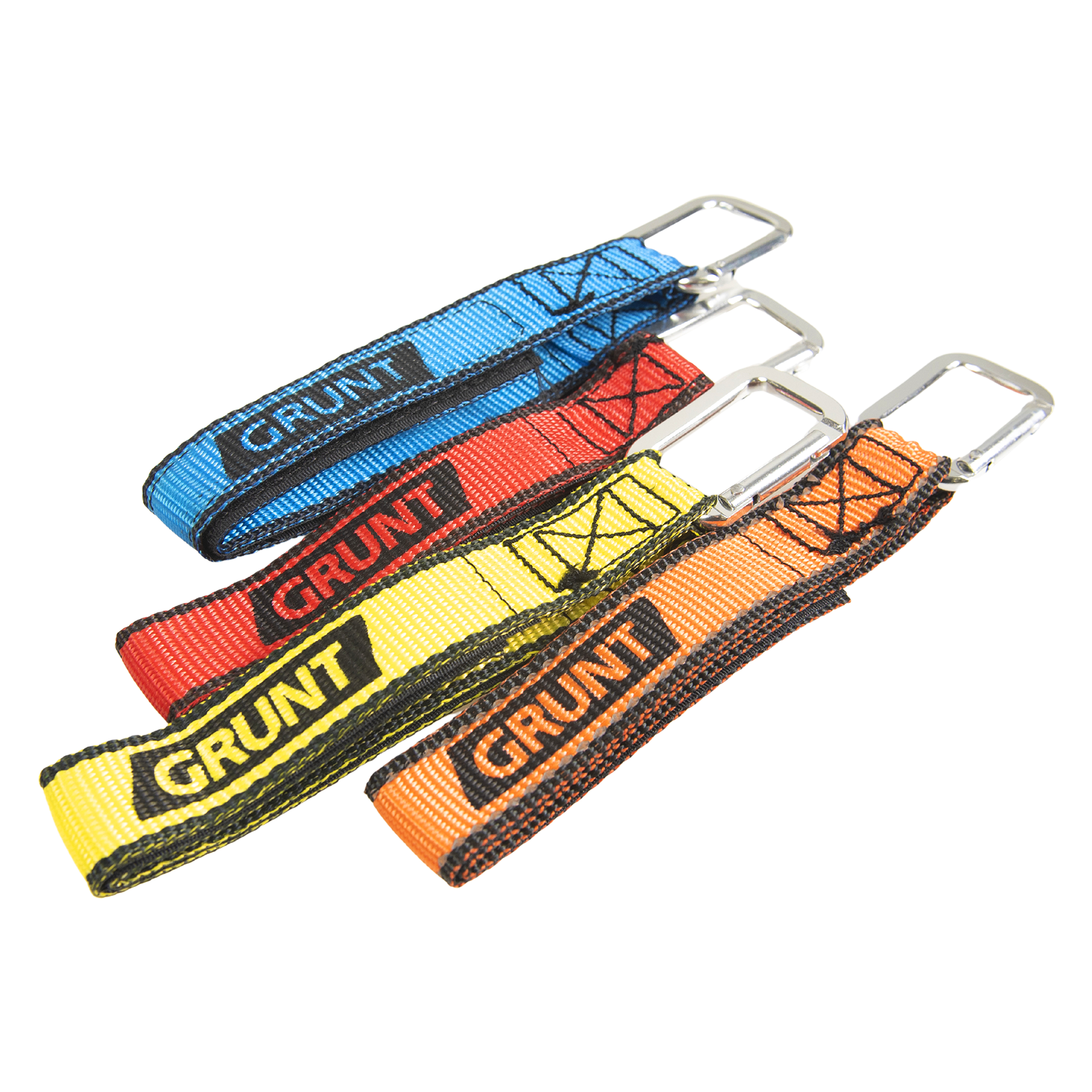 GRUNT 20cm Handy Hanger and Carabiner Clip – versatile carabiner hook for camping, hanging gear, and general-purpose clip and hang applications. Lightweight and easy to use. Available at Bunnings AU and NZ.