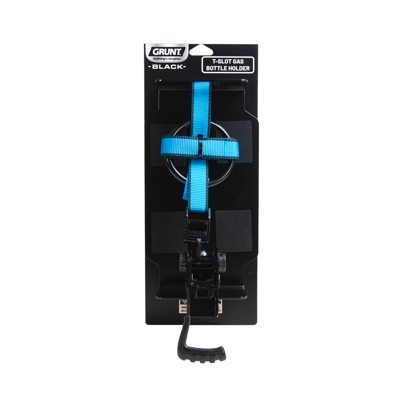 Grunt 405mm Blue T Slot Gas Bottle Holder Universal