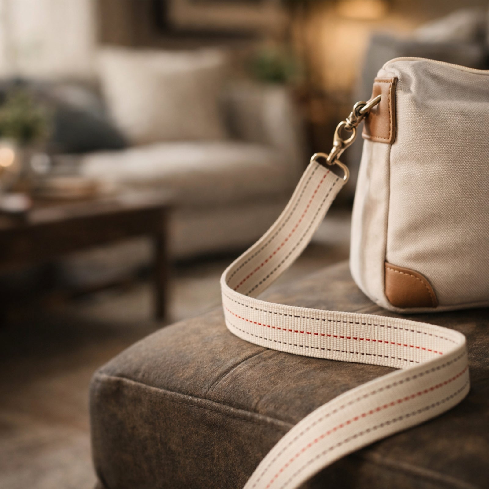 GRUNT 50mm x 10m Cotton Heavy Duty Webbing – wide natural cotton webbing for upholstery, furniture strapping, and eco-friendly DIY craft projects. Strong, breathable, and biodegradable. Available at Bunnings NZ.