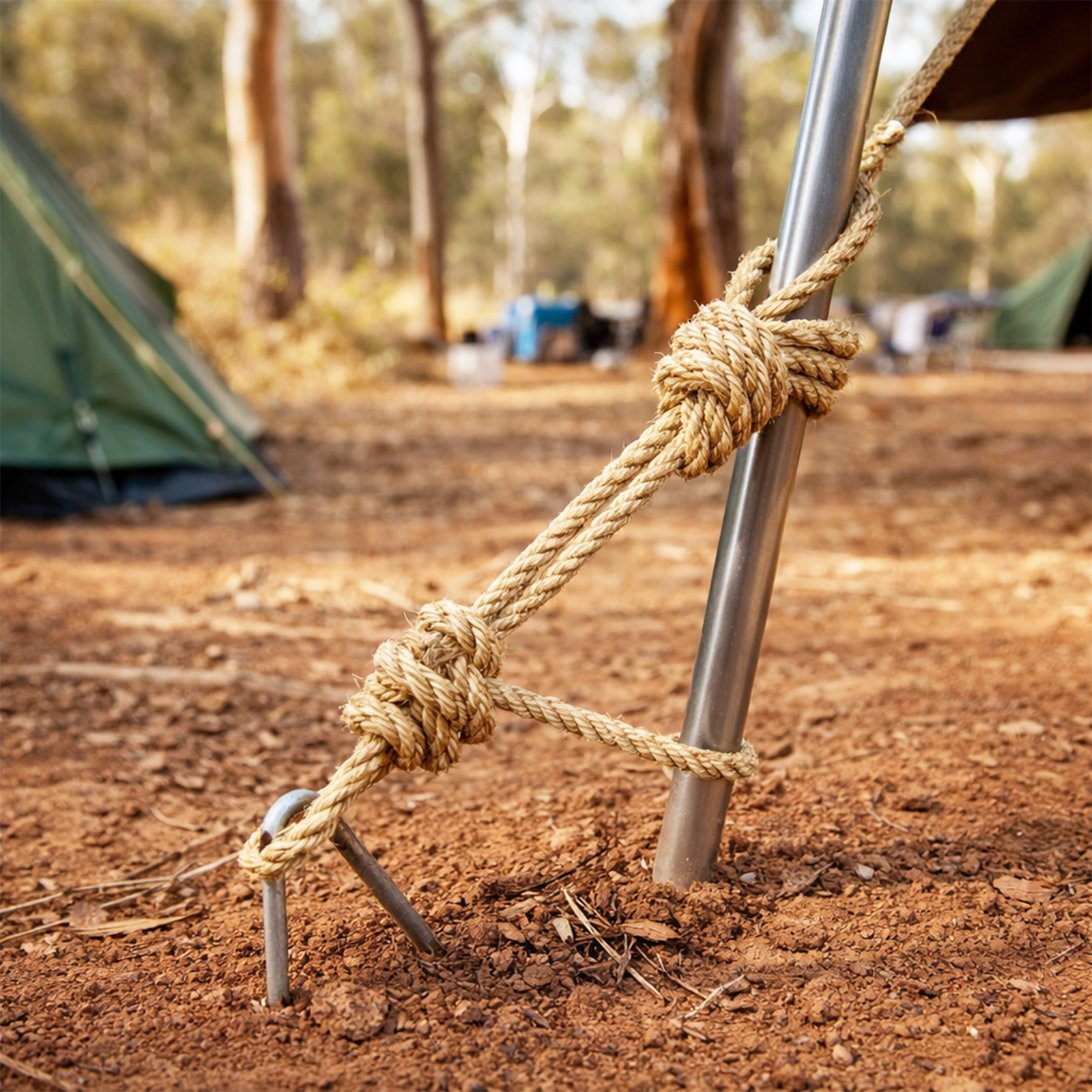 GRUNT 6mm x 10m Natural Sisal Twisted Rope – eco-friendly biodegradable sisal rope for garden, craft, cat scratching posts, and decorative use. Natural and sustainable fibre. Available at Bunnings AU and NZ.