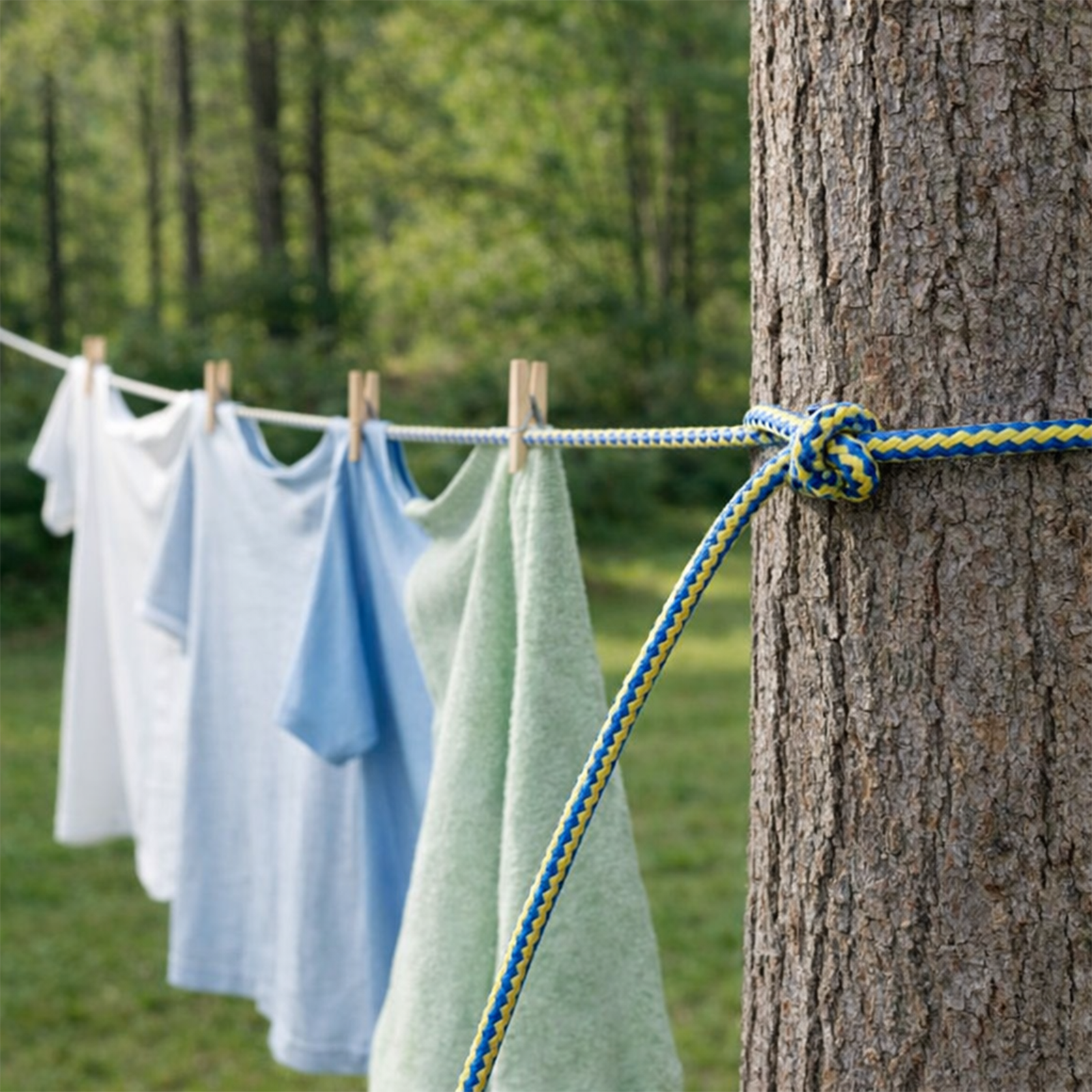 GRUNT 6mm x 15m Multicolour Multi Purpose Rope – vibrant, strong polypropylene rope for general household, garden, and outdoor use. UV-resistant and versatile for countless applications. Available at Bunnings AU and NZ.