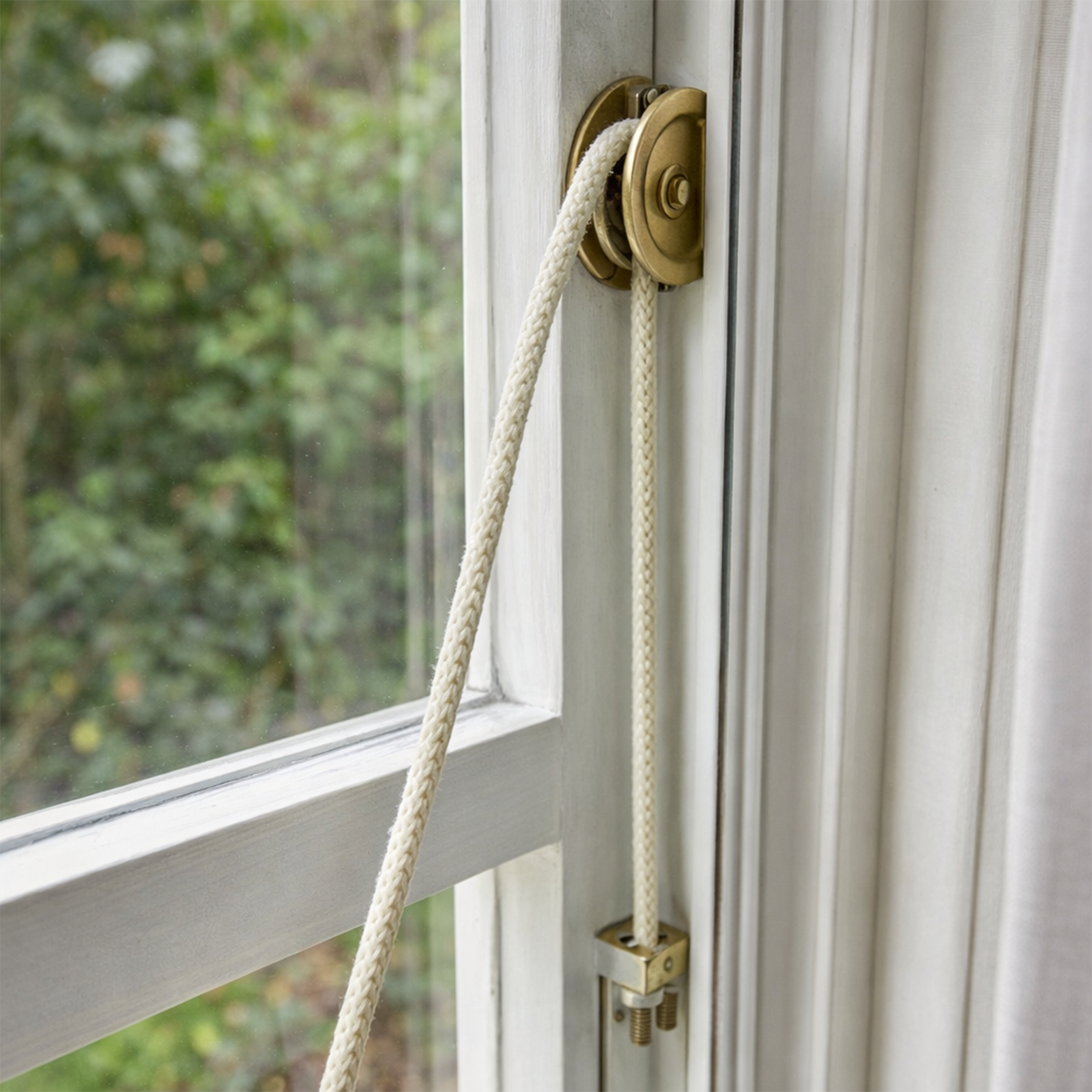 GRUNT 6mm x 320m White Cotton Sash Cord Reel – bulk trade reel of twisted cotton cord for window sash, pulley, and general construction applications. Cost-effective for professional installers. Available at Bunnings AU.