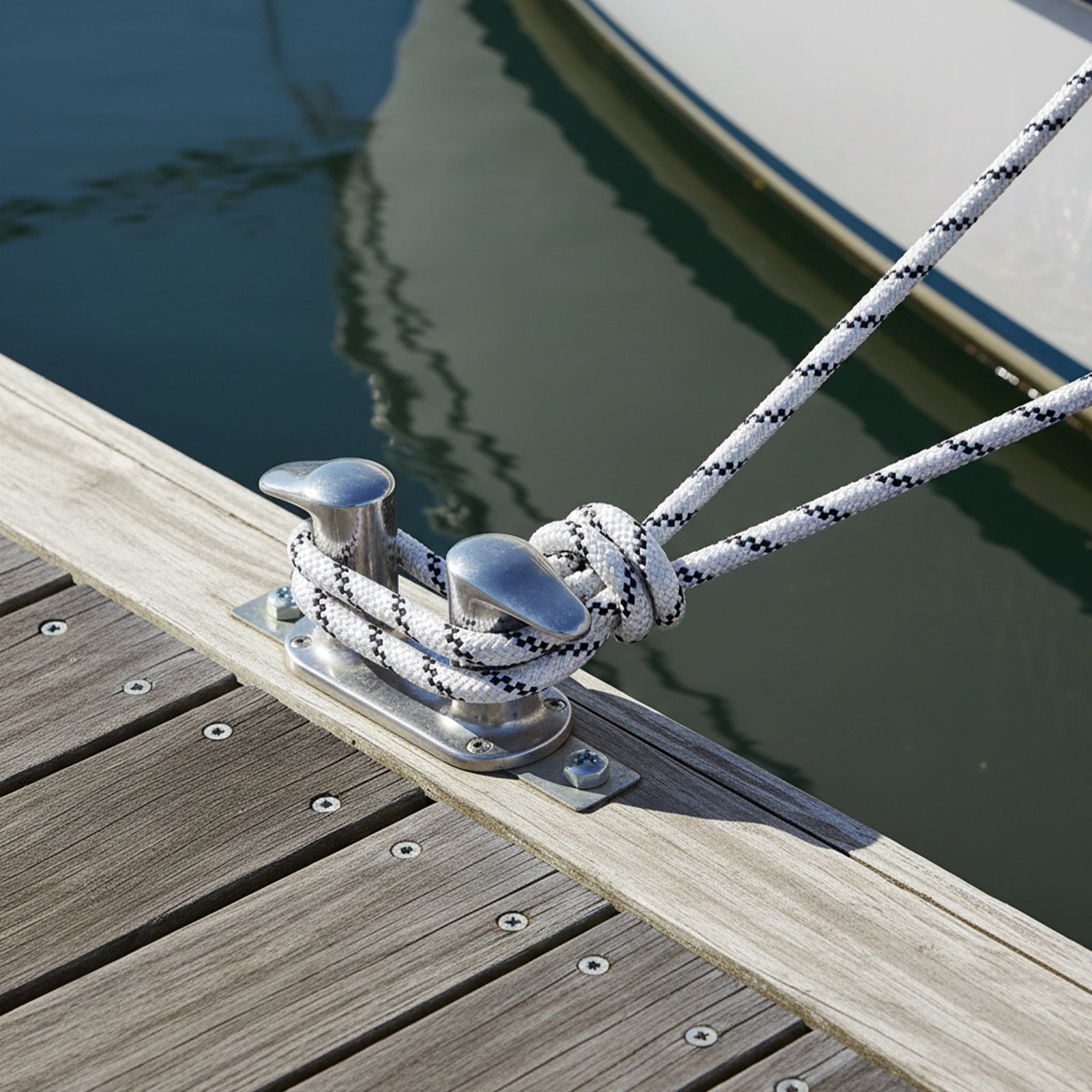 GRUNT 8mm x 10m White High Strength Rope – heavy-duty UV-resistant rope for load securing, outdoor, and construction applications. High breaking strength for professional use. Available at Bunnings AU and NZ.