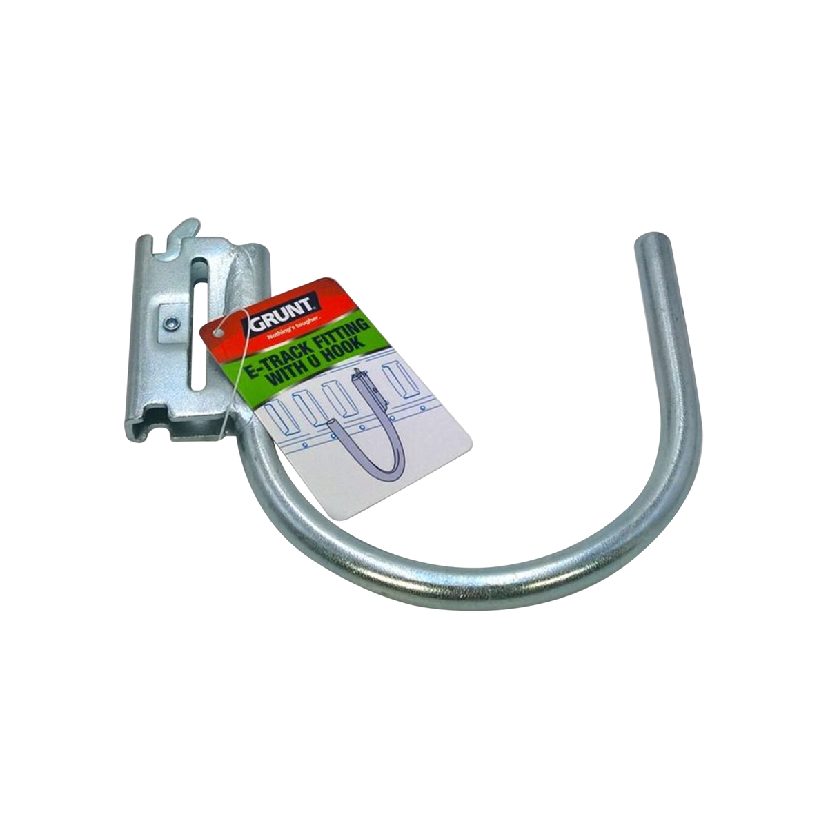 Grunt 165mm Silver U Hook E-Track Fitting