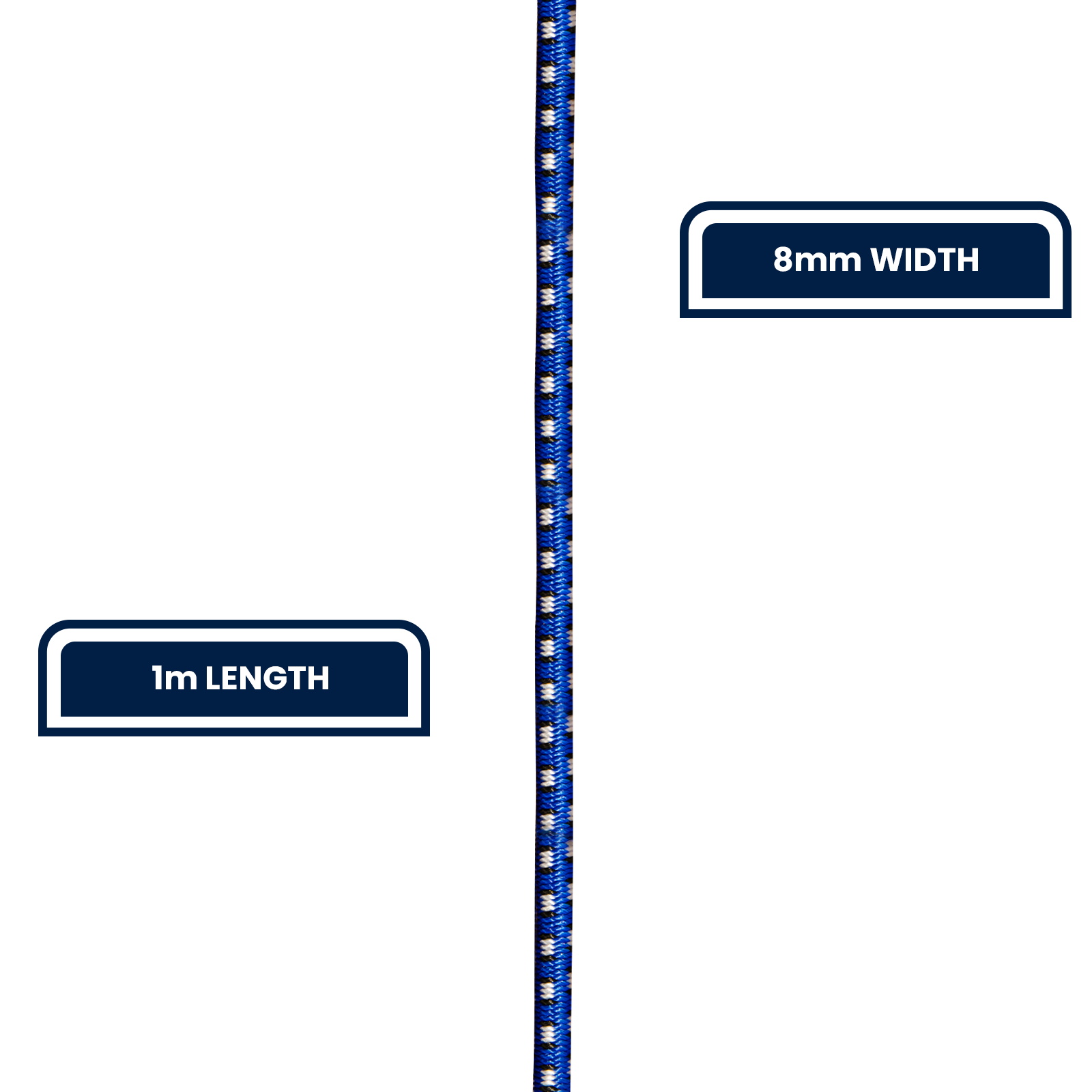GRUNT 1000mm Blue and Black Octopus Tie Down Straps 2-Pack – multi-hook elastic straps for securing camping gear, bikes, and loads to racks and trailers. Versatile and easy to attach. Available at Bunnings AU and NZ.