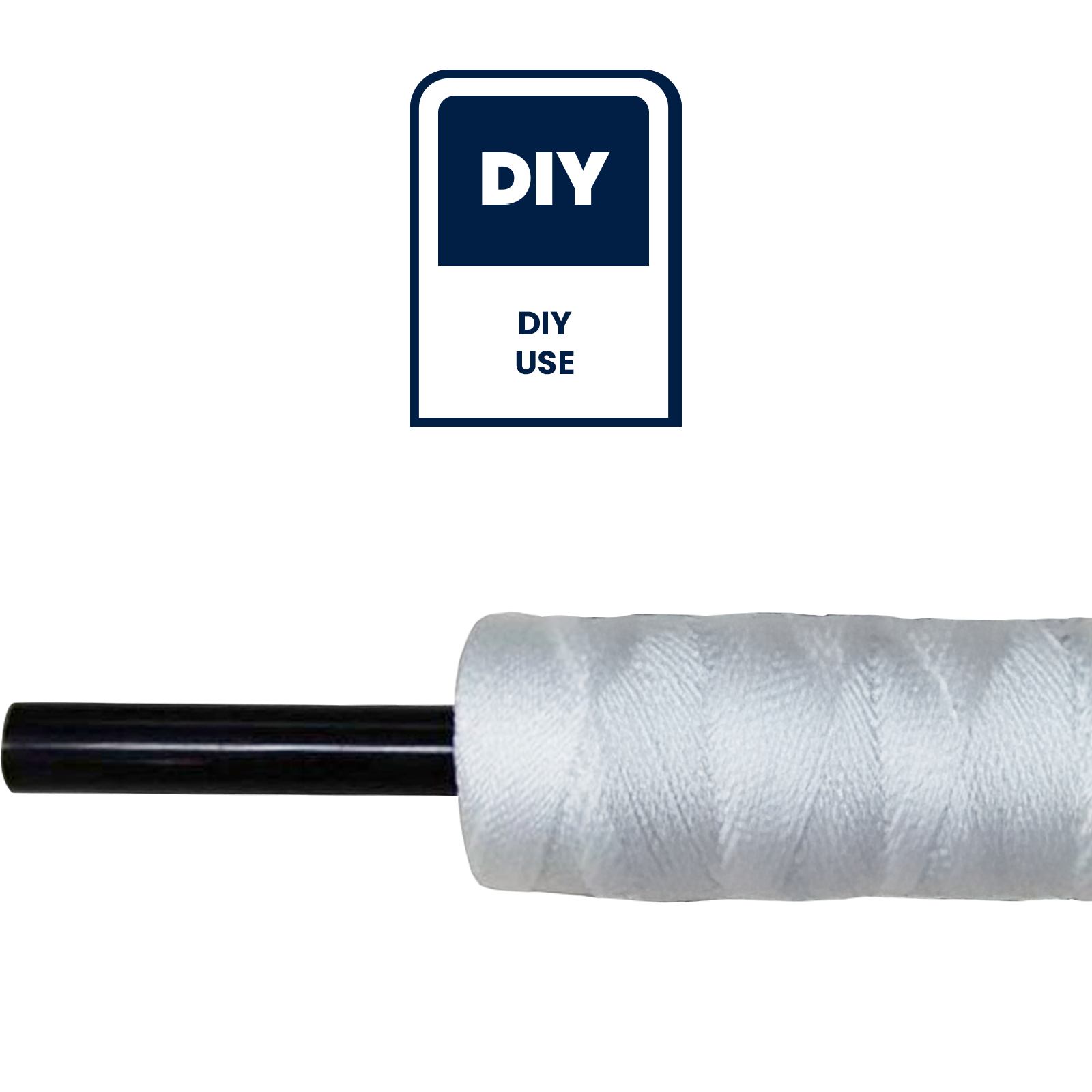 GRUNT 100m White Builders Brickies Nylon Line – long-run high-tensile nylon string line for bricklaying, construction layout, and large site marking. UV-resistant and tangle-resistant. Available at Bunnings NZ.