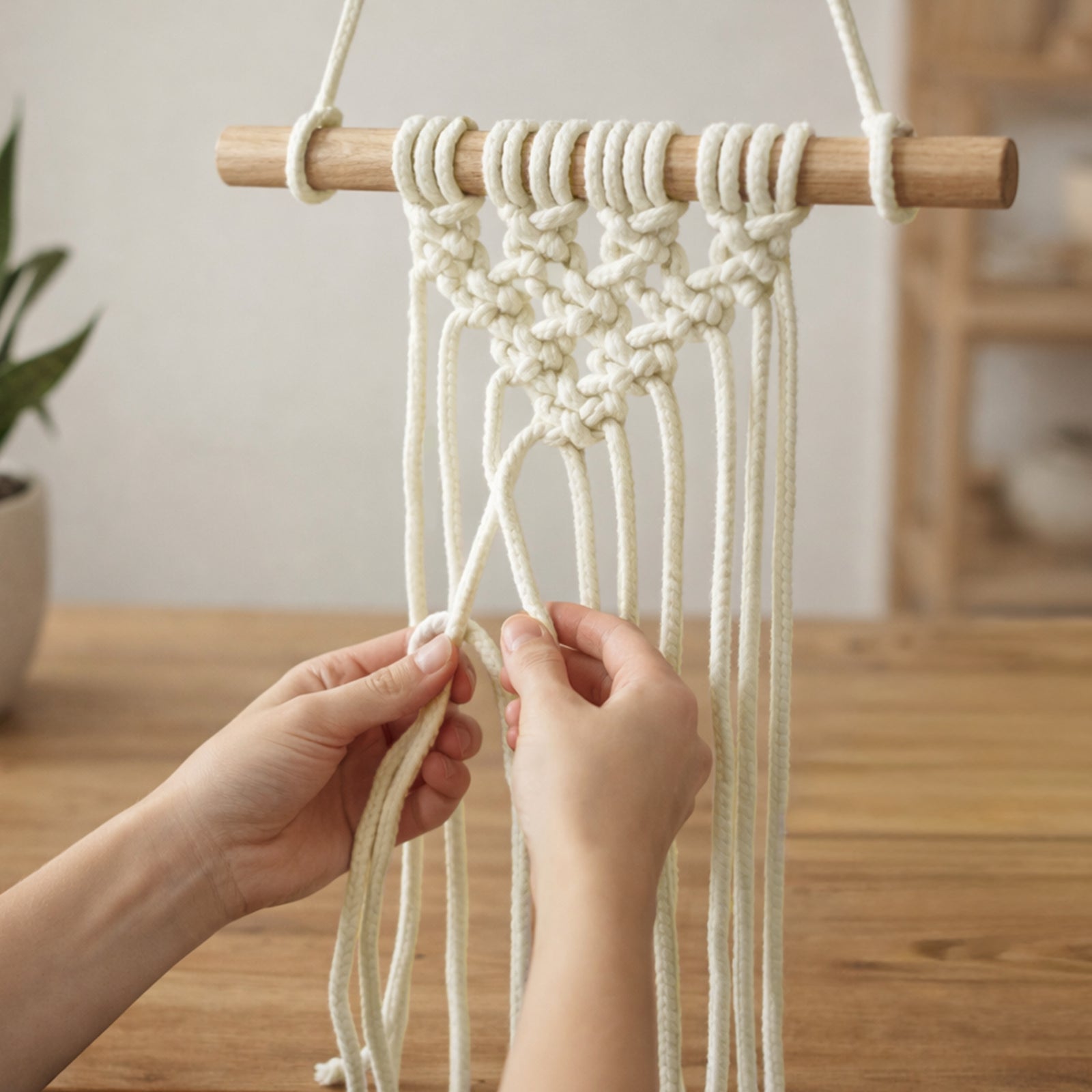 GRUNT 10mm x 15m Natural Cotton Sash Cord – extra-thick natural cotton rope for large sash windows, decorative use, and heavy-duty household applications. Soft and pliable. Available at Bunnings AU and NZ.
