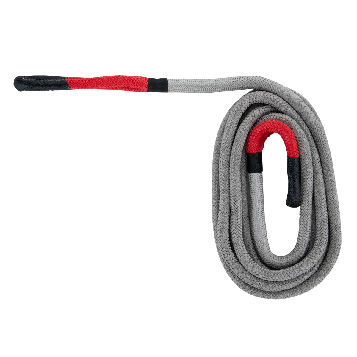 GRUNT 19mm x 6m Cream Kinetic Nylon Recovery Rope – 8000kg kinetic energy rope for 4WD off-road vehicle recovery. Stretch-absorbing nylon construction for safe, effective extraction from mud and sand. Available at Bunnings AU and NZ.