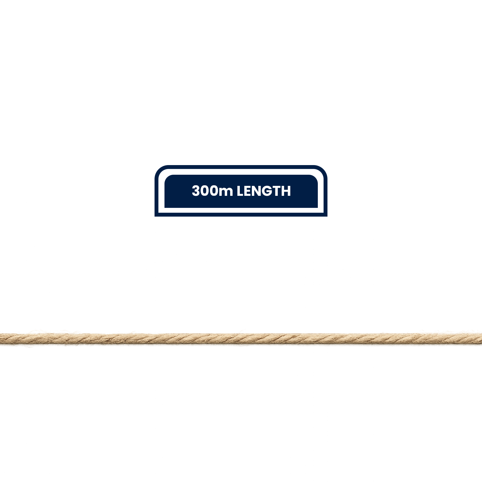 GRUNT 300m Natural Jute Twine – bulk roll of eco-friendly biodegradable jute for gardening, packaging, craft, and rustic décor projects. Long-lasting natural fibre. Available at Bunnings AU and NZ.