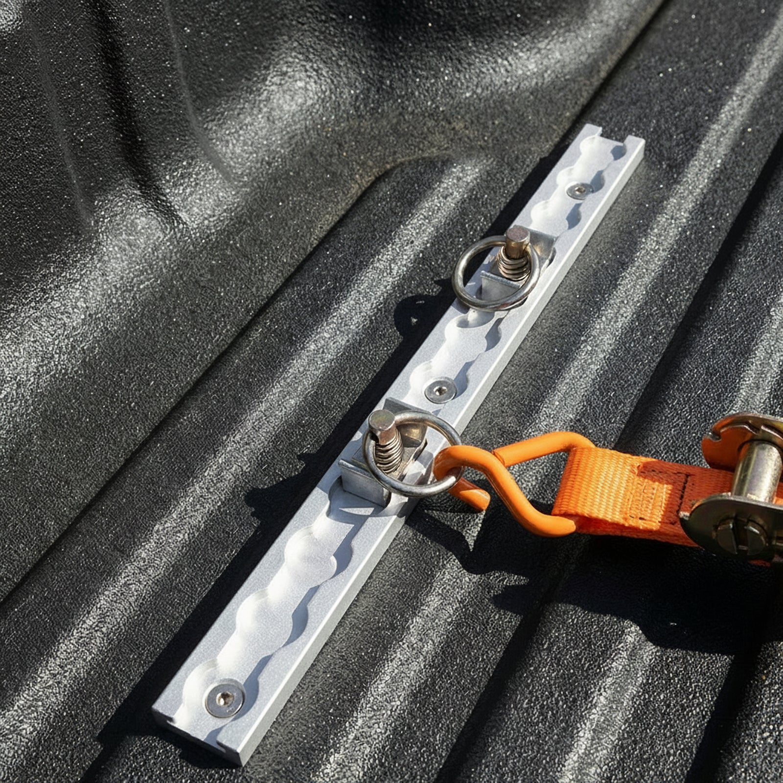 GRUNT 300mm Aluminium O Tracks 2-Pack – lightweight aluminium cargo tracks for ute trays and trailers. Enables flexible tie-down anchor points for versatile load securing. Available at Bunnings AU and NZ.