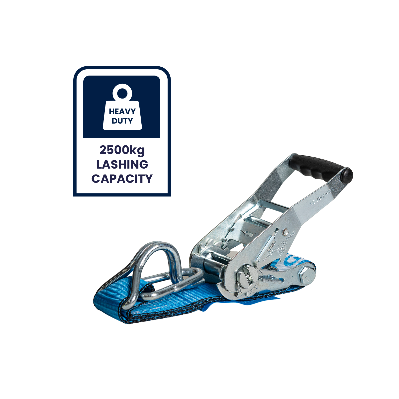 Grunt 38mm x 5m Ratchet Tie Down Set - 4 Pack