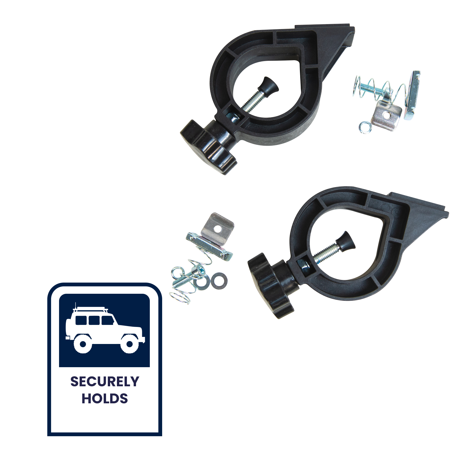 Grunt 260mm x 47mm Black T Slot Long Handle Tool Holder Set