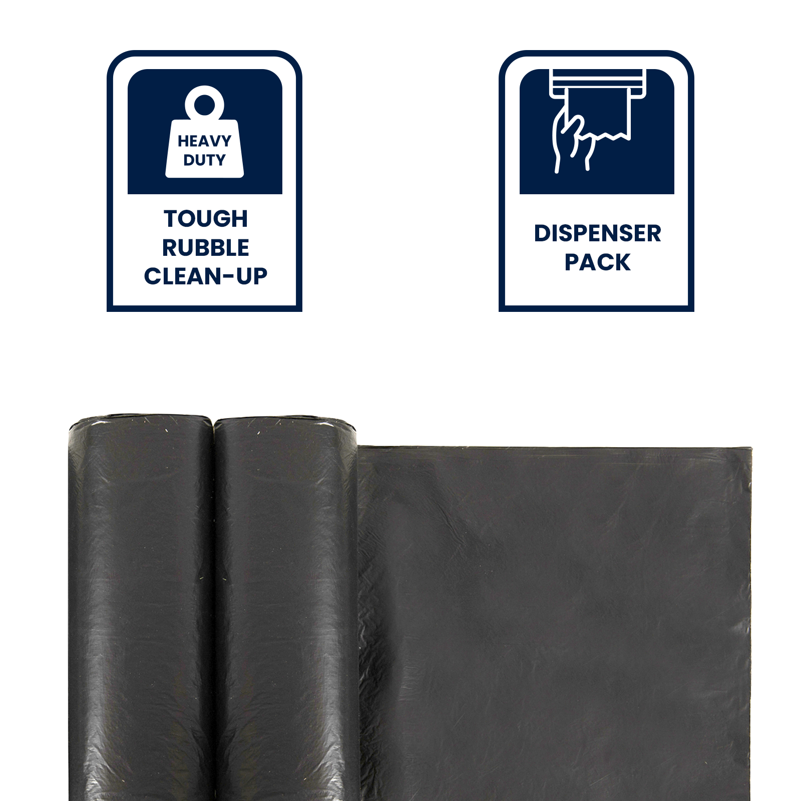 GRUNT 158L Extra Large Heavy Duty Trade Cleanup Bags 24-Pack – jumbo rubble and garden waste bags for construction, landscaping, and major cleanups. Ultra-strong multi-ply for heavy-duty tradie use. Available at Bunnings AU and NZ.