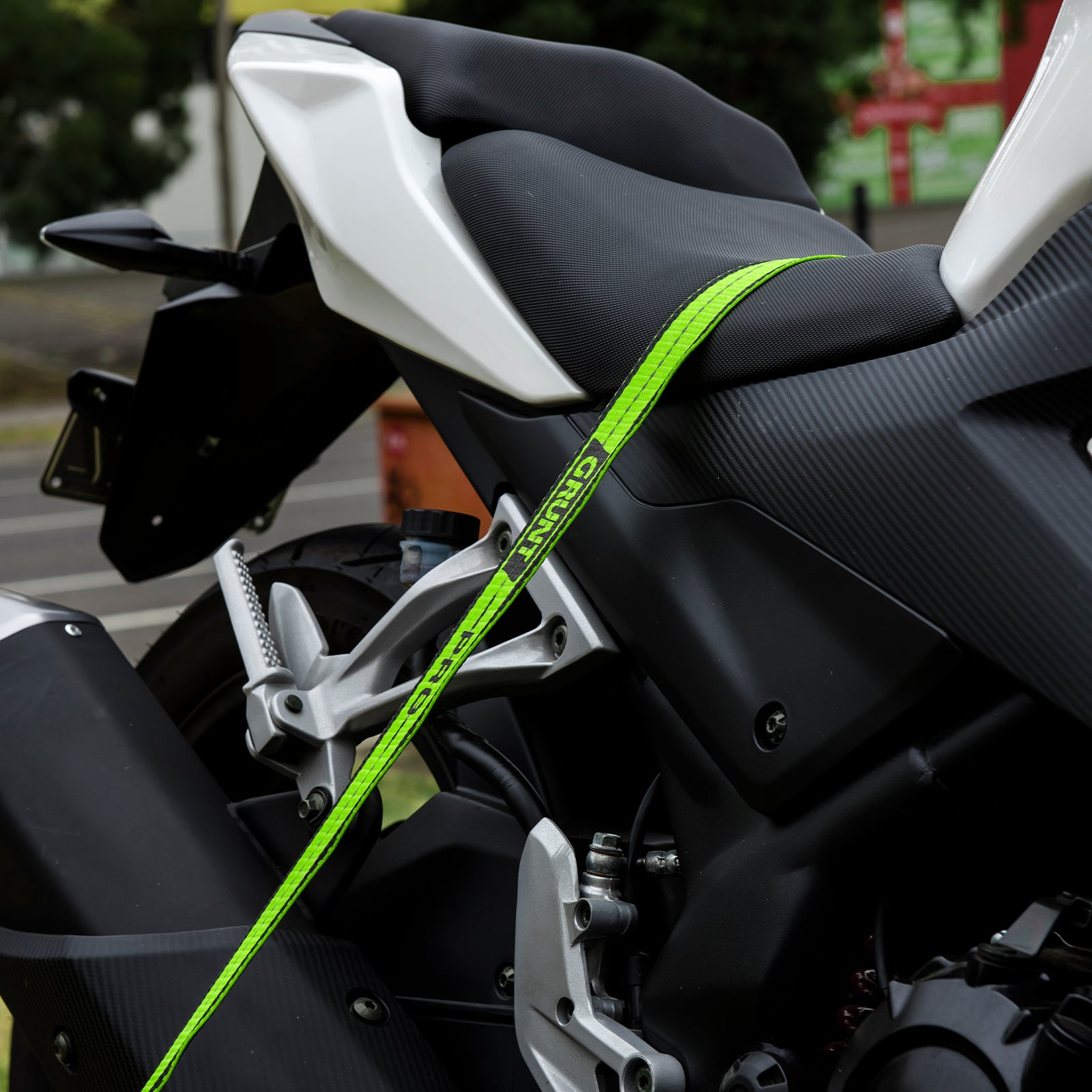 Grunt Pro 25mm x 4m Yellow Ratchet Tie Down - 2 Pack